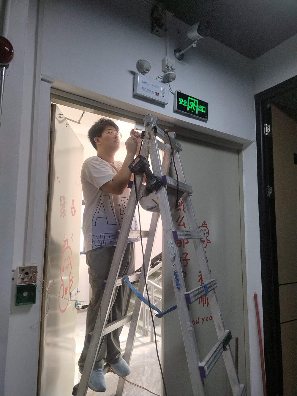 防火门门禁安装